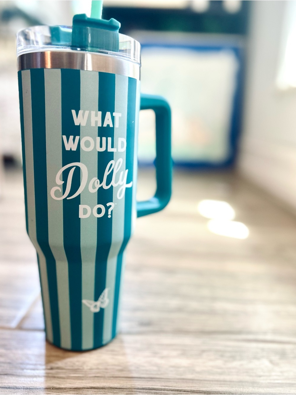 Dolly Parton Travel Tumbler - 'What Would Dolly Do?'